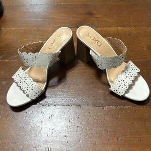 XOXO Sonia Heeled Sandals Size 8M